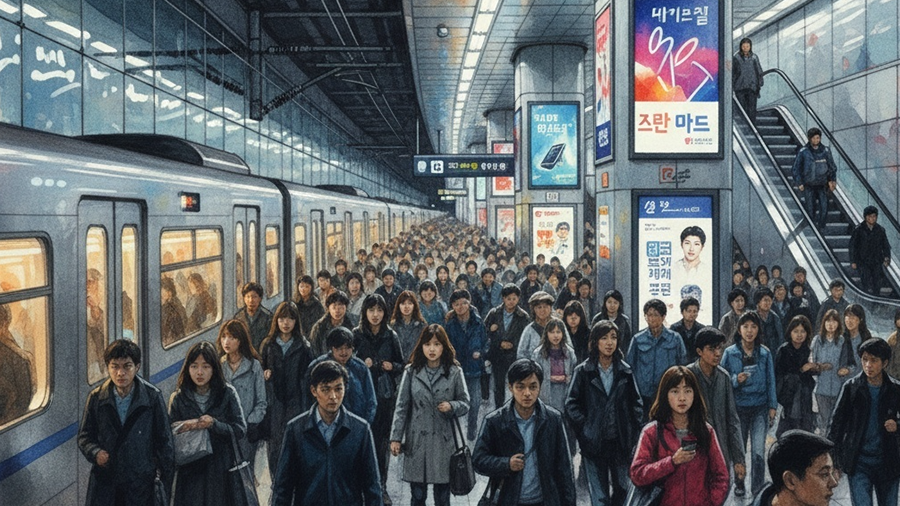 K-패스 정액형-지하철역사