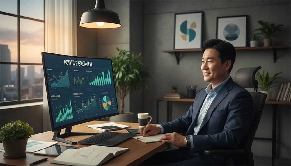 IMA 수익률을 분석하는 투자자