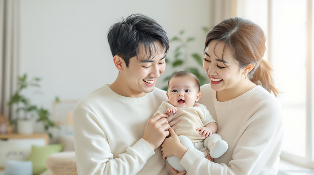 가족 육아 장면