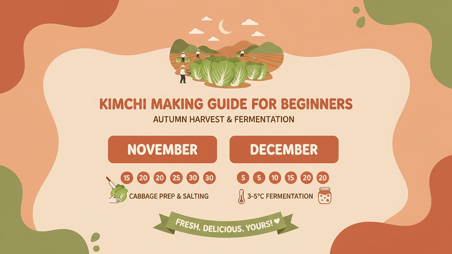 김장 초보 준비하기