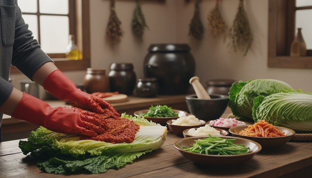 소량김장 만들기