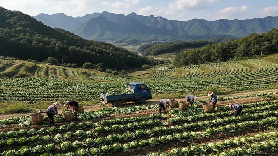 절임배추 산지직송 배송
