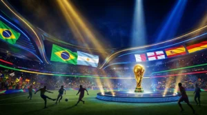 축구 전술 분석 보드에 표시된 팀 포메이션과 선수 배치 전략 다이어그램