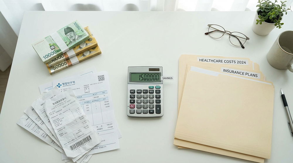 간병비 건강보험으로 월 140만원 이상 절약하는 의료비와 현금 비교 이미지