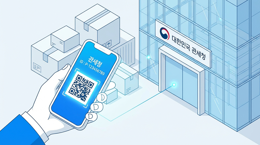 개인통관번호 변경 개념 이미지