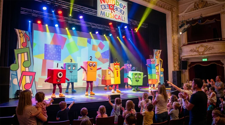 넘버블록스 안양 뮤지컬 무대 공연 장면