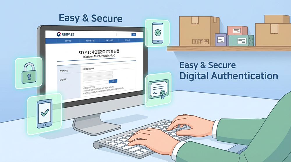 유니패스 온라인 신청 과정