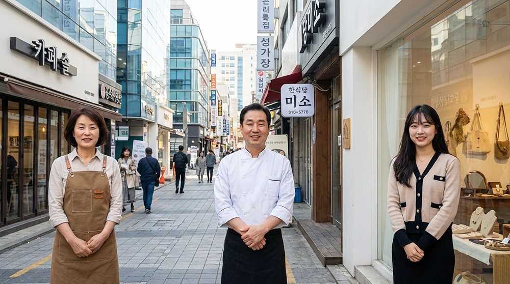 인천 소상공인 지원 대상, 카페·식당·소매점 등 다양한 업종의 소상공인들