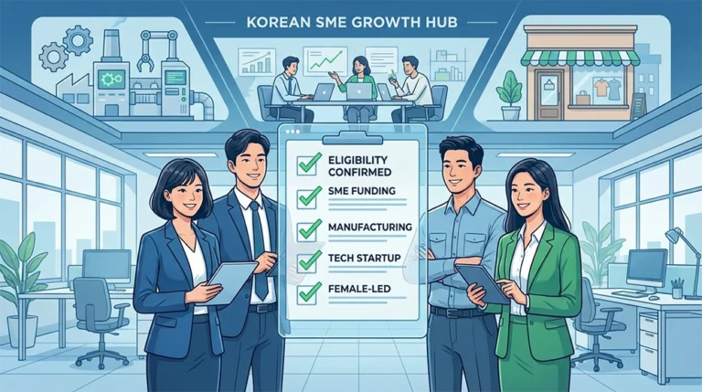 수출바우처 지원대상 중소기업 자격 요건 확인 체크리스트