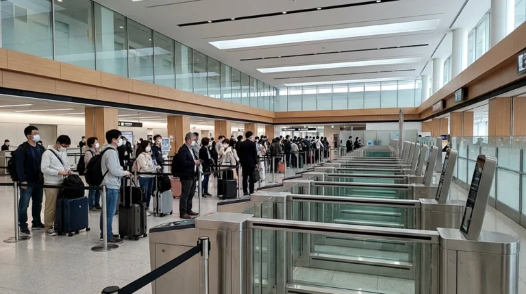 일본 입국신고서