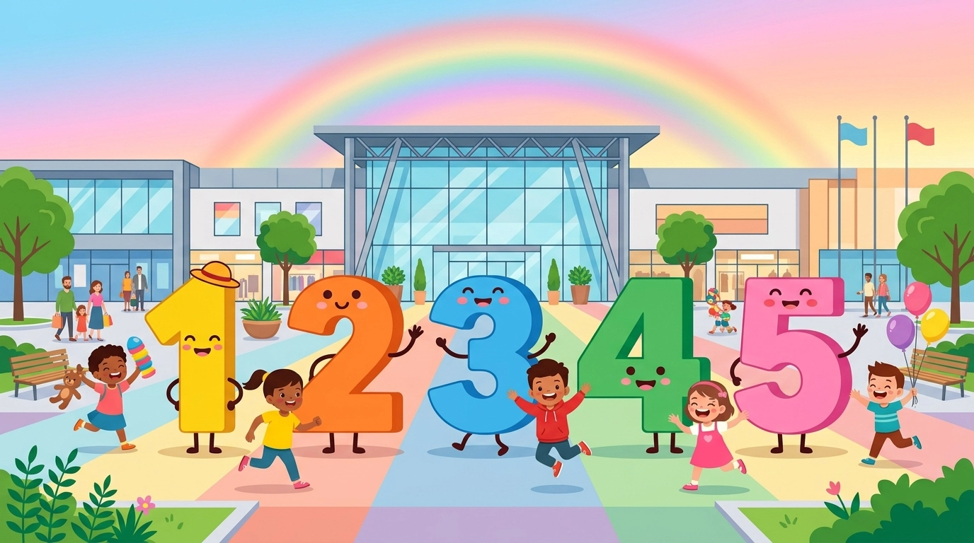 넘버블럭스 아이들과 함께 즐거워하는 모습