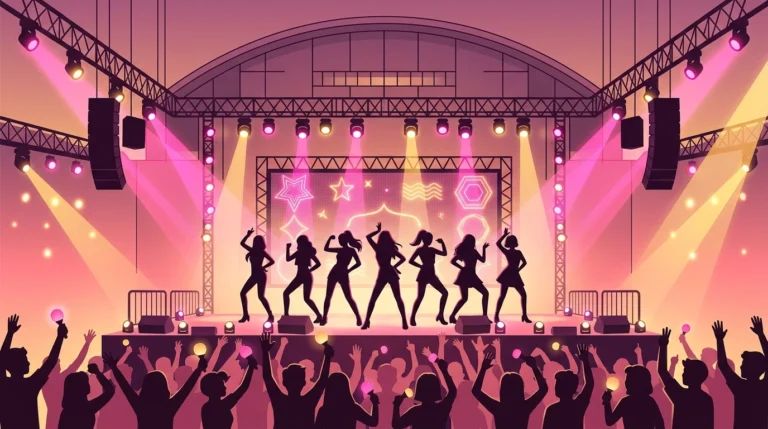 미스트롯4 콘서트 일러스트