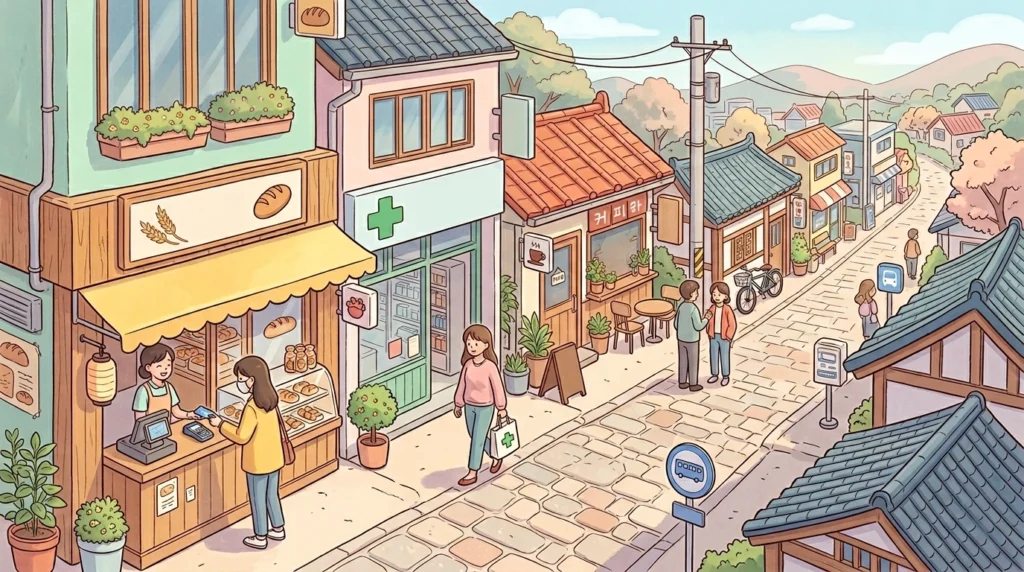 동네 가게 상품권 사용