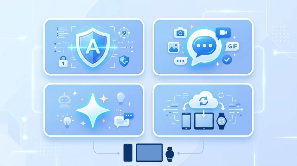 2×2 그리드 카드 레이아웃