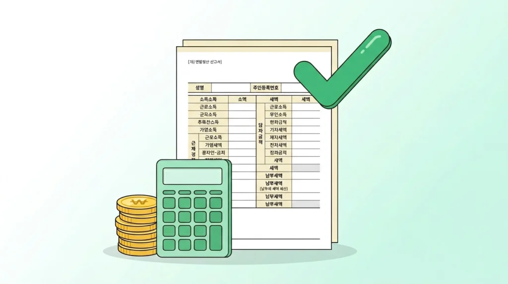 연말정산 환급 완료