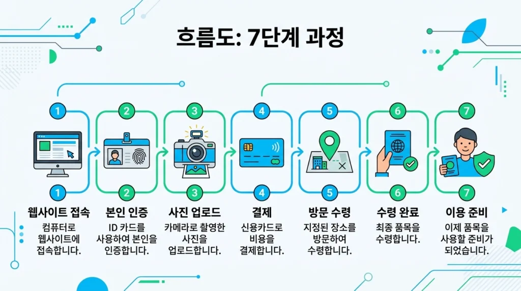 가로 흐름형 7단계