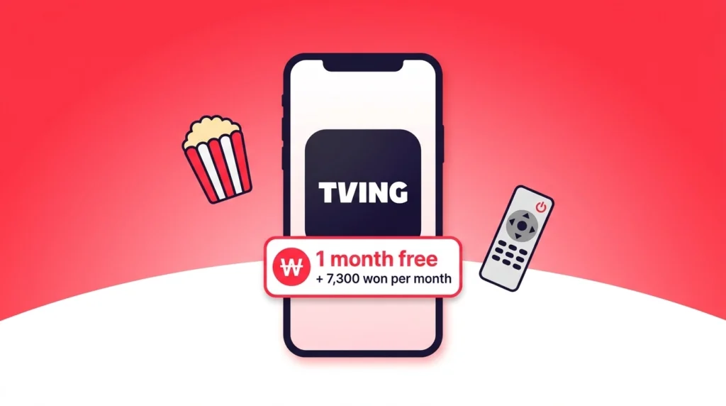 한달 무료 + 월 7,300원