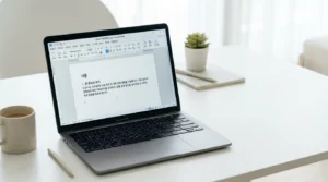 맥북에서 한글 HWP 파일을 편집하는 rhwp 에디터 화