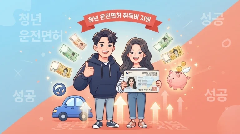 청년 운전면허 지원금