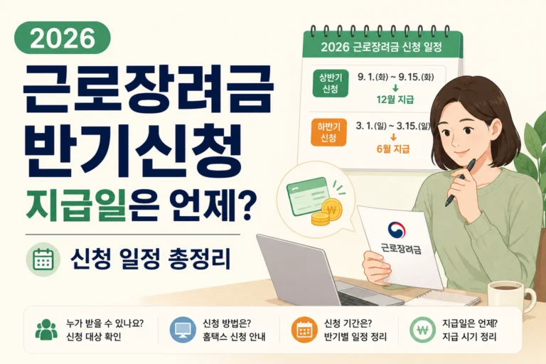 2026 근로장려금 반기신청 썸네일