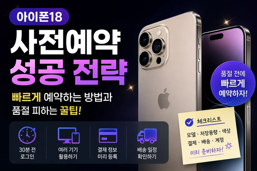 아이폰18 사전예약 썸네일