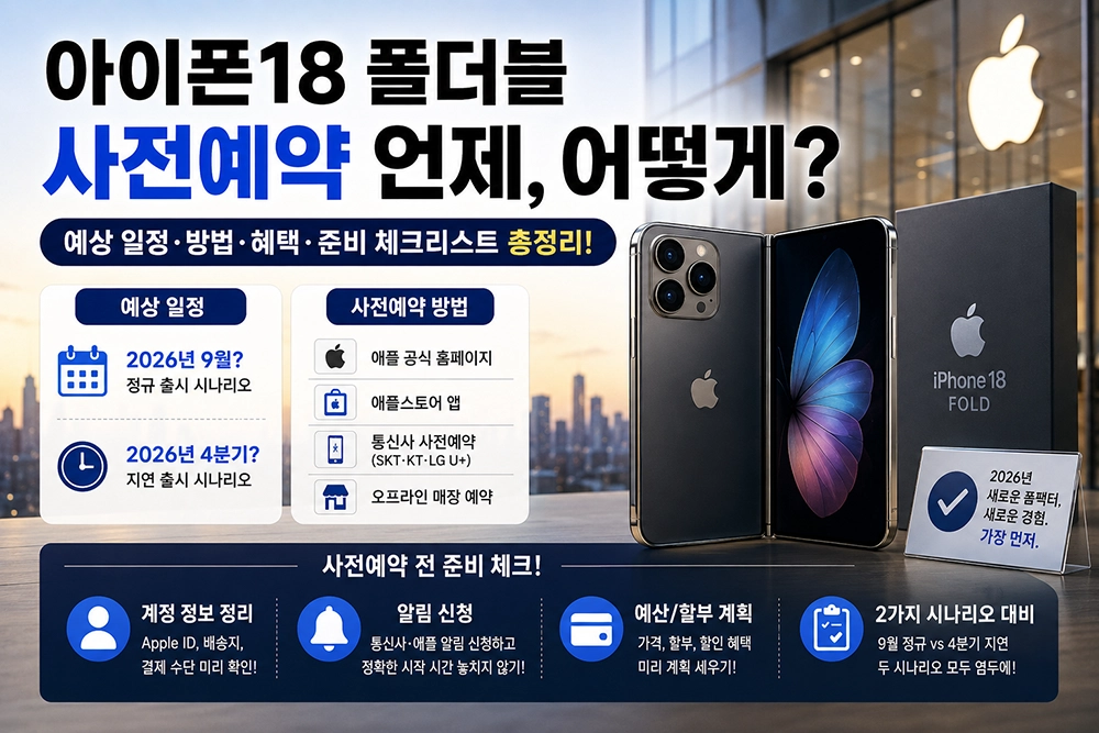 아이폰18 사전예약 썸네일