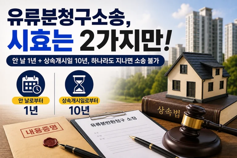 유류분청구소송 시효 썸네일