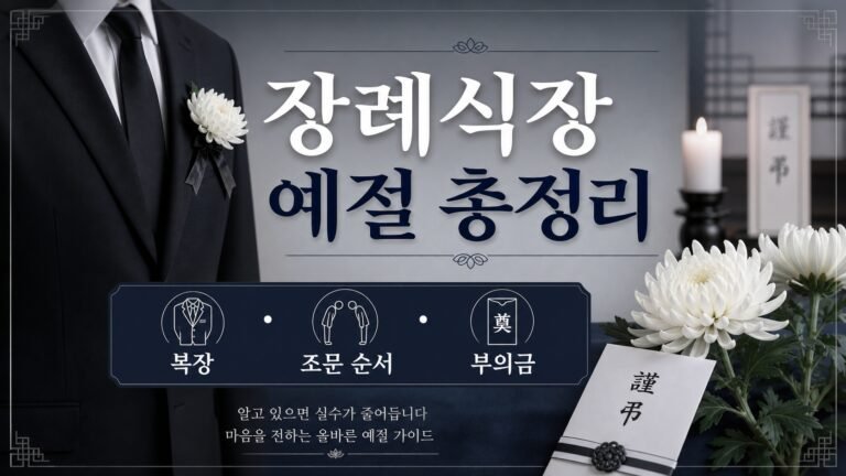 장례식장 예절 썸네일
