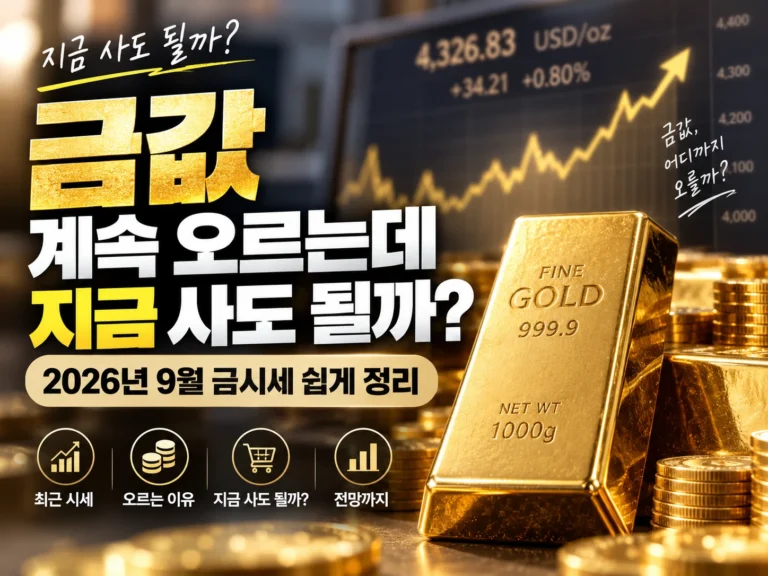 2026년 9월 금시세 썸네일