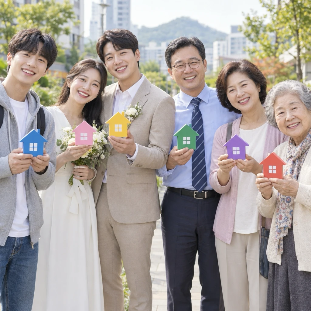 20대 미혼·30대 신혼·40~50대 중장년·고령 어르신까지 다양한 세대
