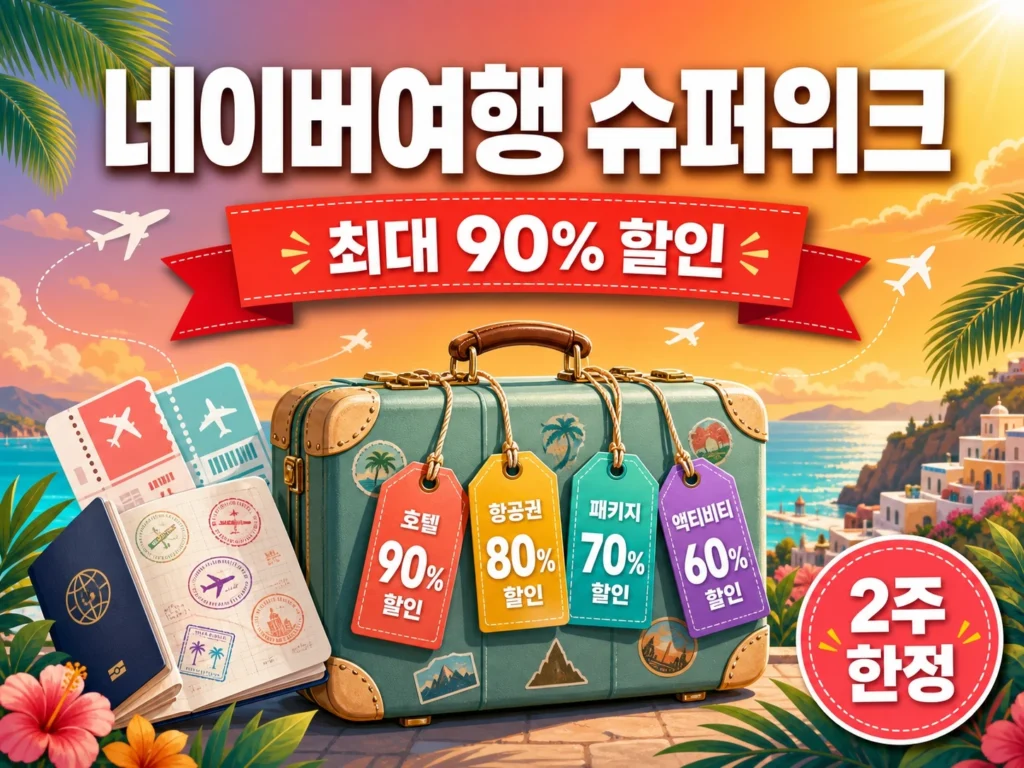 네이버여행 슈퍼위크