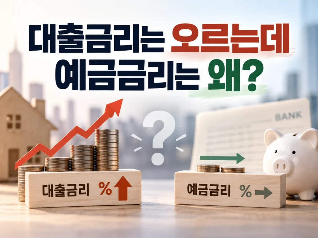 대출금리 예금금리 썸네일