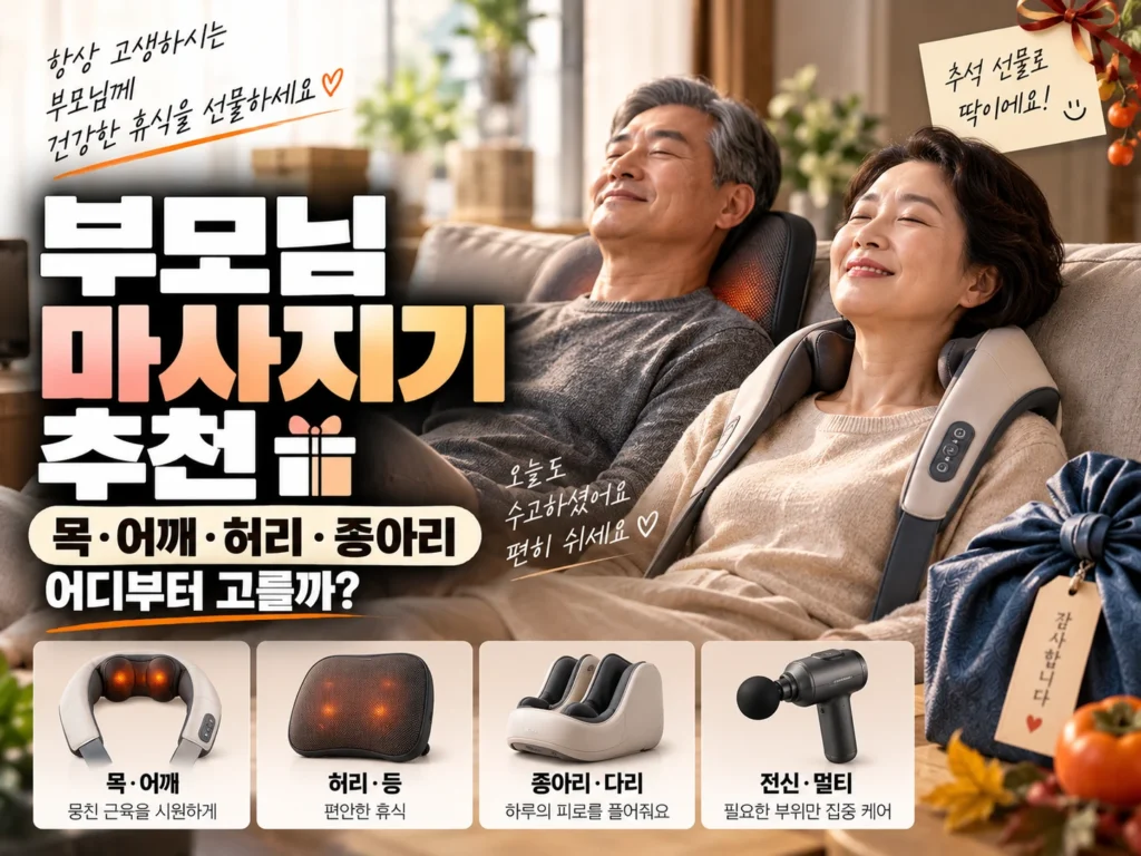 부모님 마사지기 추천 썸네일