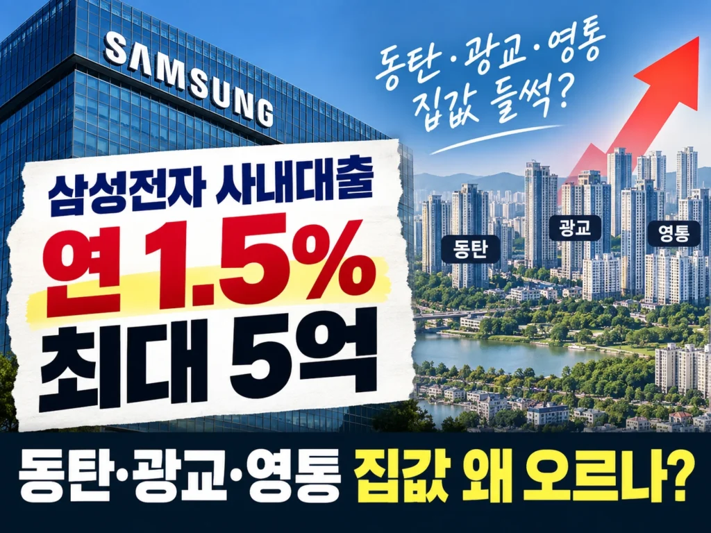 삼성전자 사내대출 썸네일
