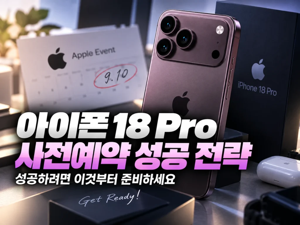아이폰18 Pro 사전예약 썸네일