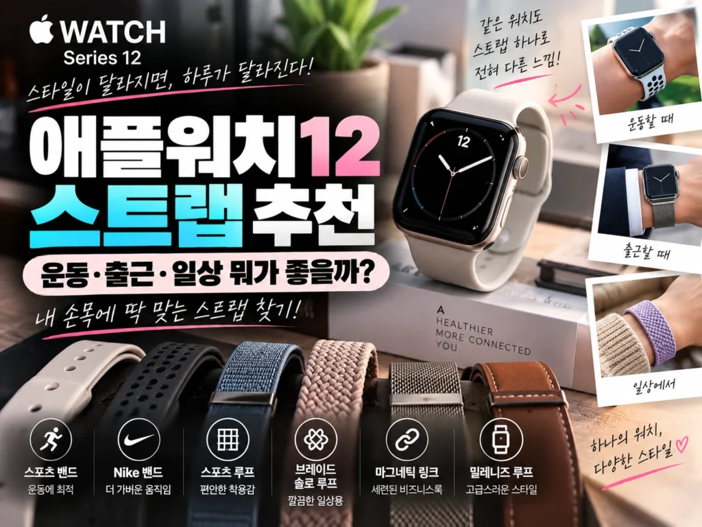 애플워치 Series 12 스트랩 썸네일