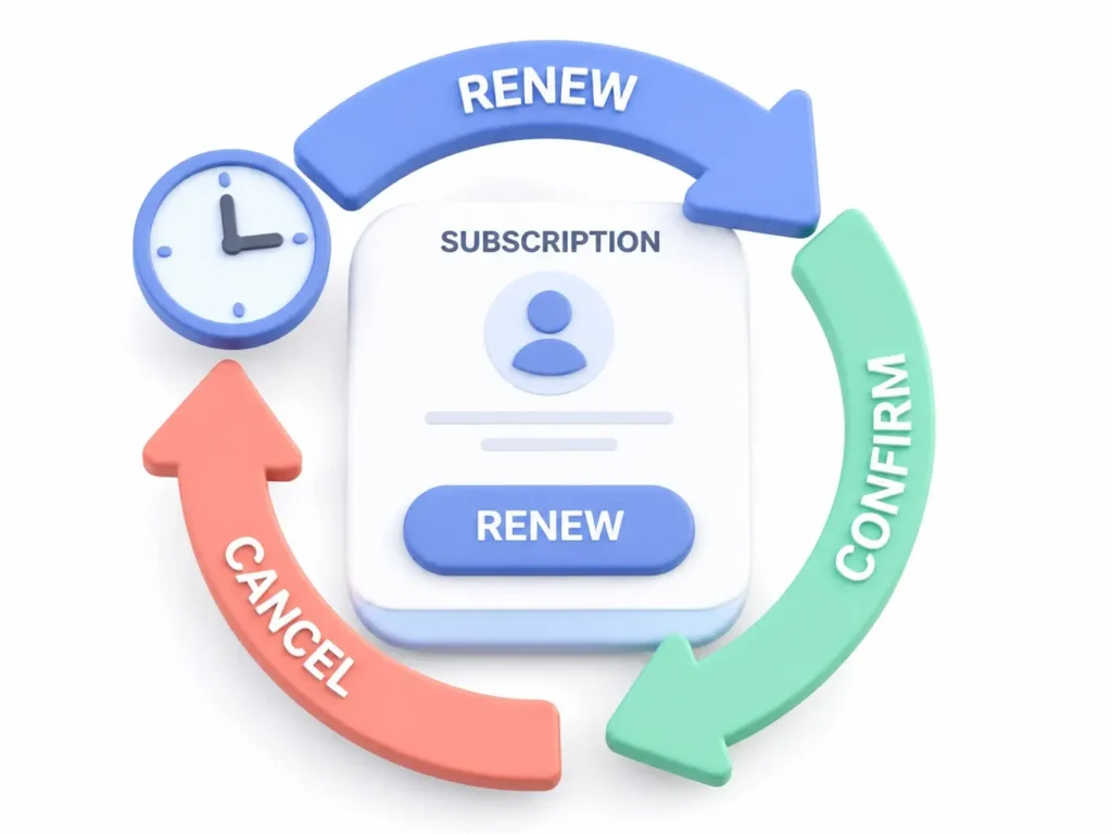 유튜브 프리미엄 Renew 버튼