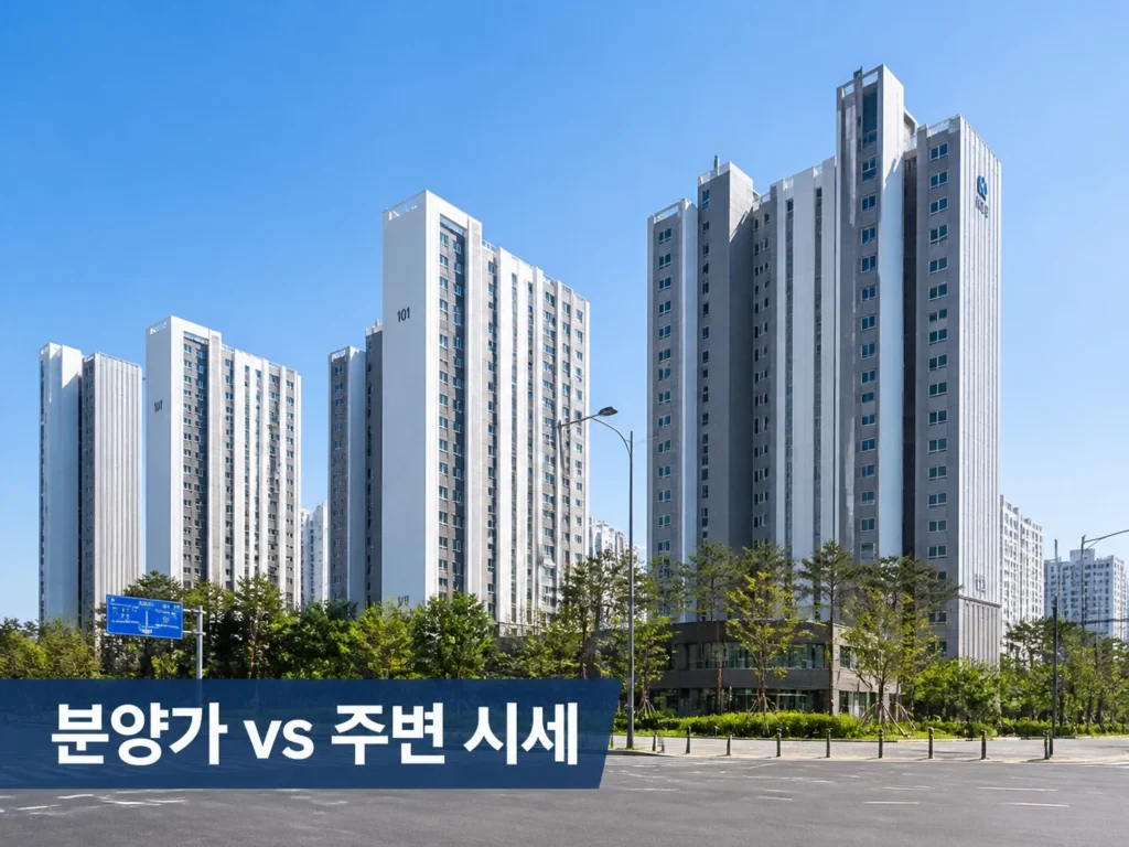고양 장항 아테라 재공급 분양가와 주변 신축 시세 비교