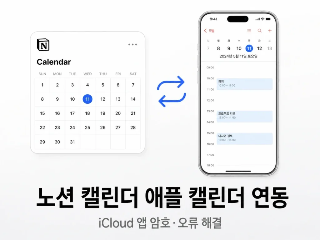 노션 애플 캘린더 연동 썸네일