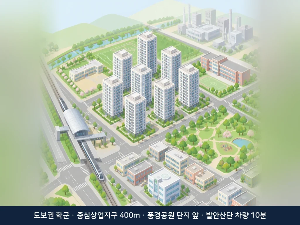 향남역 그로브 스위첸 위치 지도