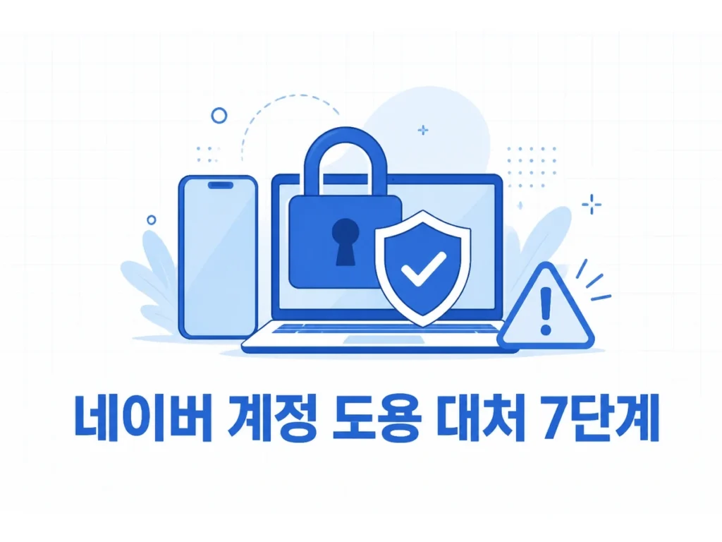 네이버 계정 도용 썸네일