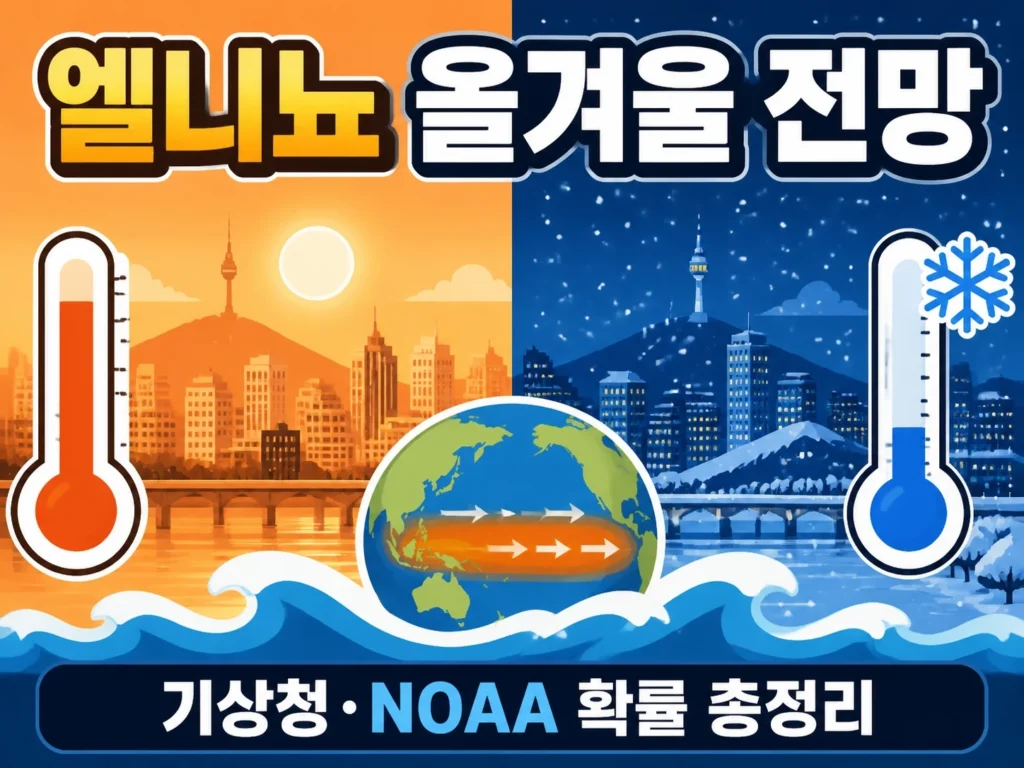엘니뇨 올겨울 전망 썸네일