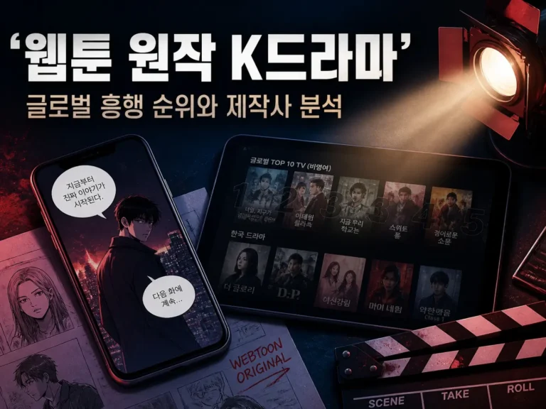 웹툰 원작 K드라마 썸네일